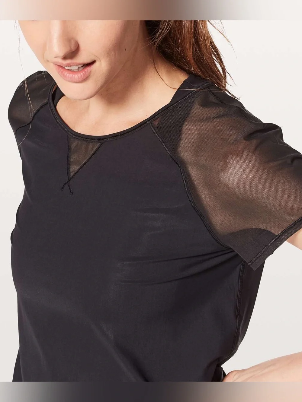 Lululemon Mix & Mesh Short Sleeve Tee
